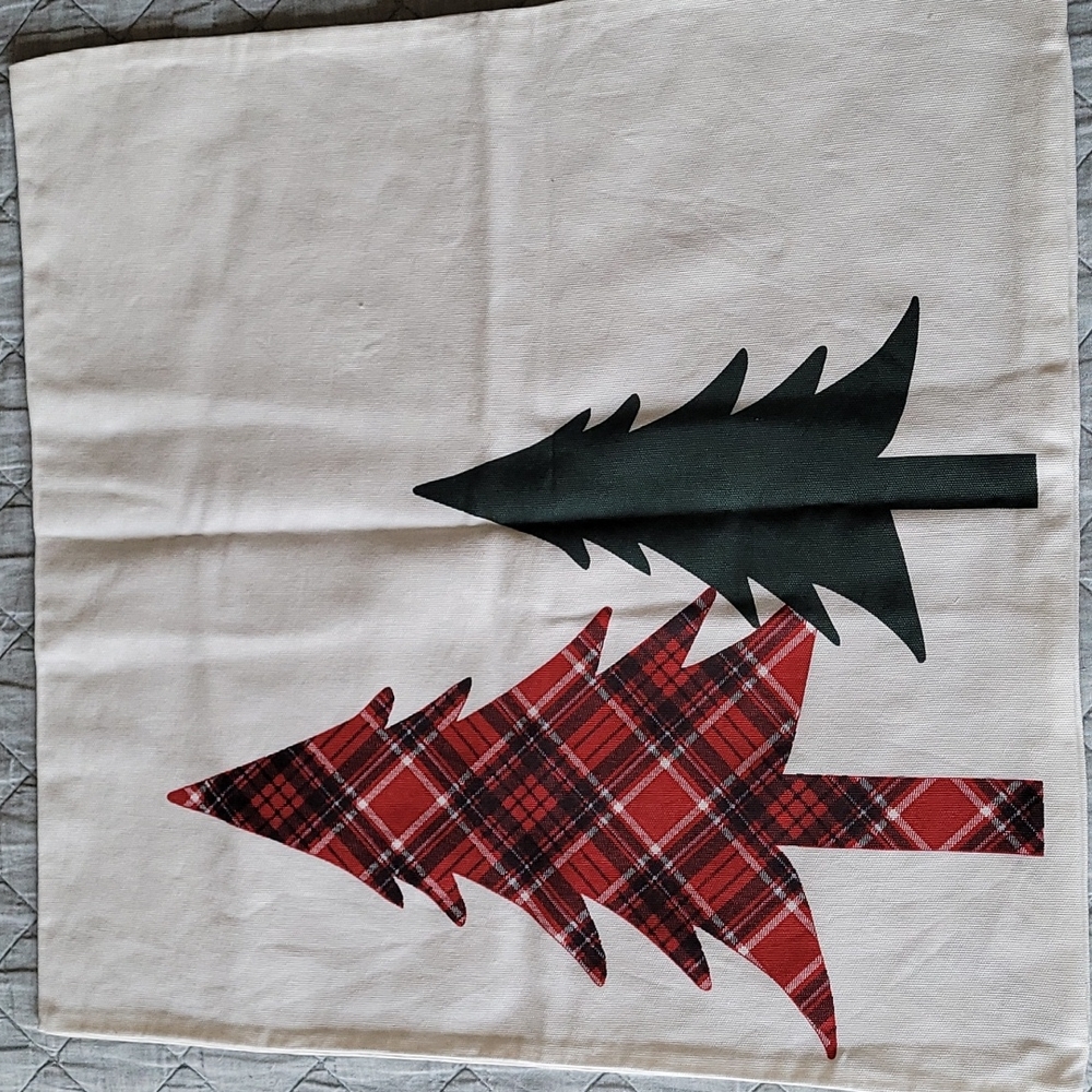 IKEA Christmas tree pillow cover 20x20